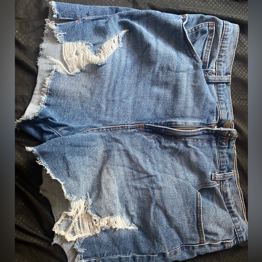 New jean shorts size 12-14
